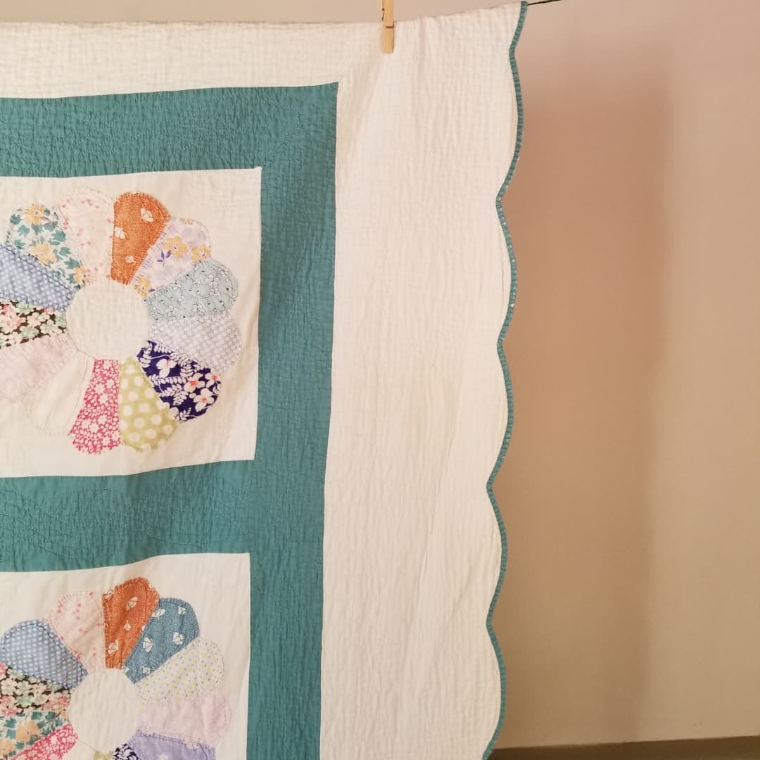 Dresden Flower, Summer Quilt
