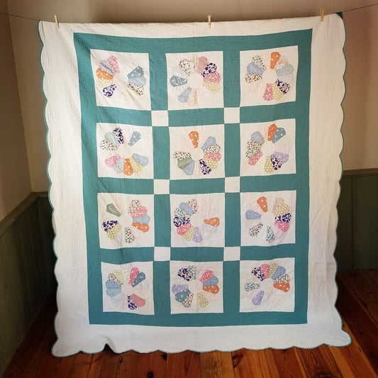 Dresden Flower, Summer Quilt