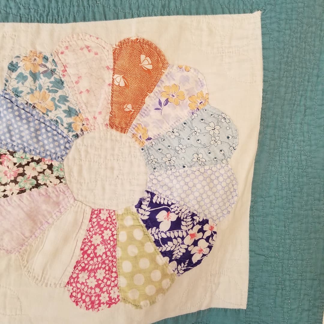 Dresden Flower, Summer Quilt