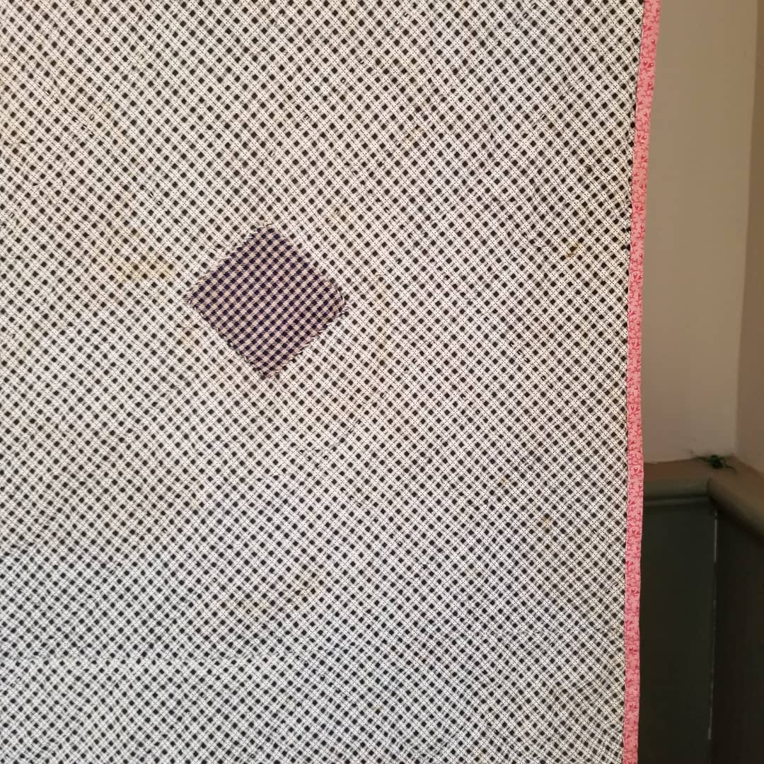 Lancaster Blue Calico Quilt