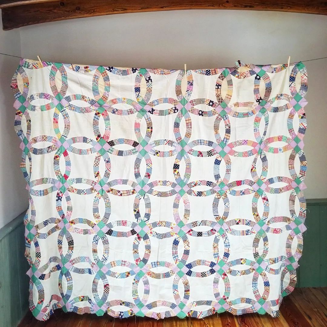 Wedding Ring QuiltTOP