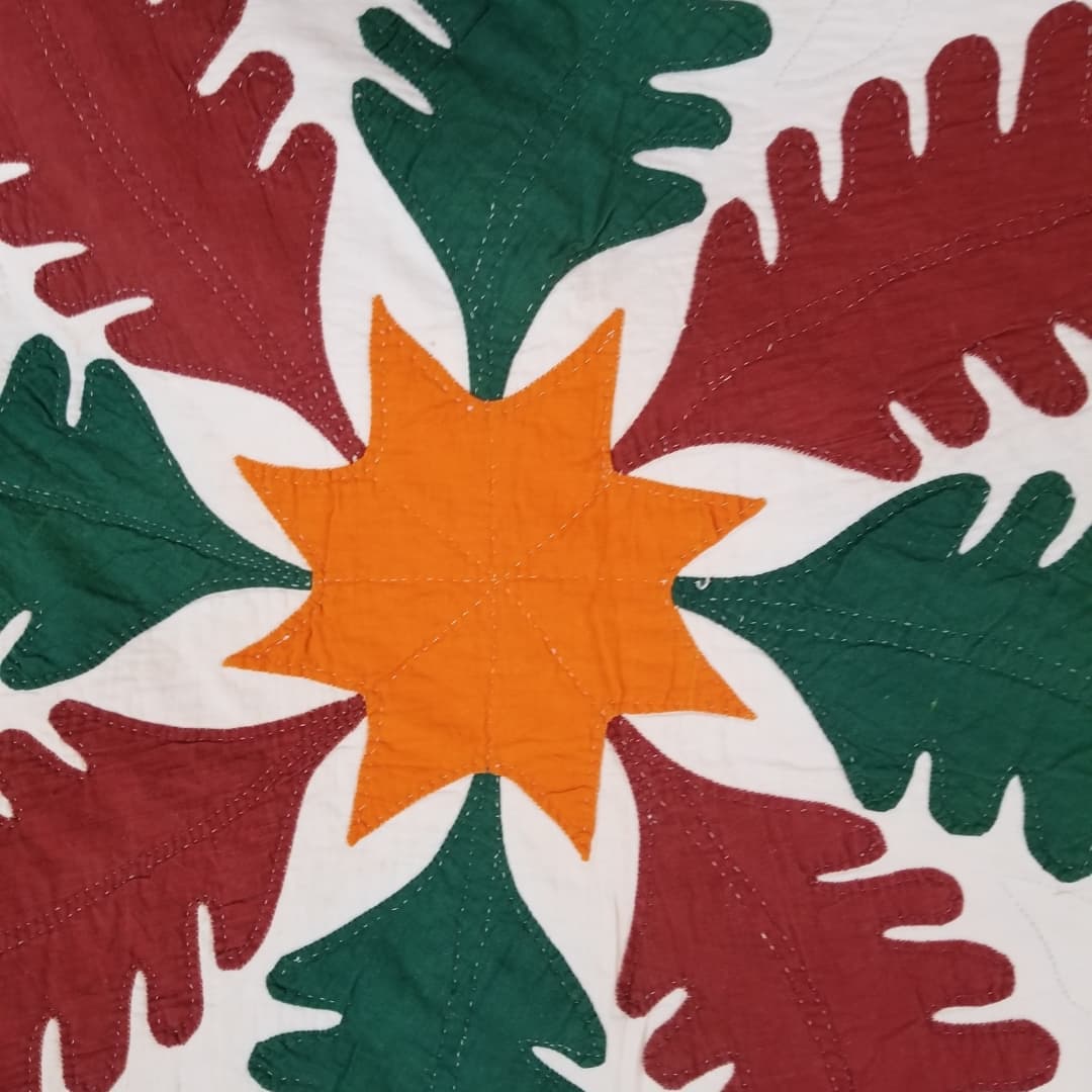 Antique Princess Feather Quilt