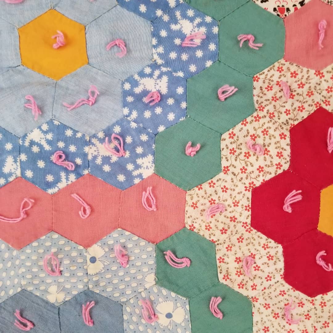 Grandmother's Garden Coverlet