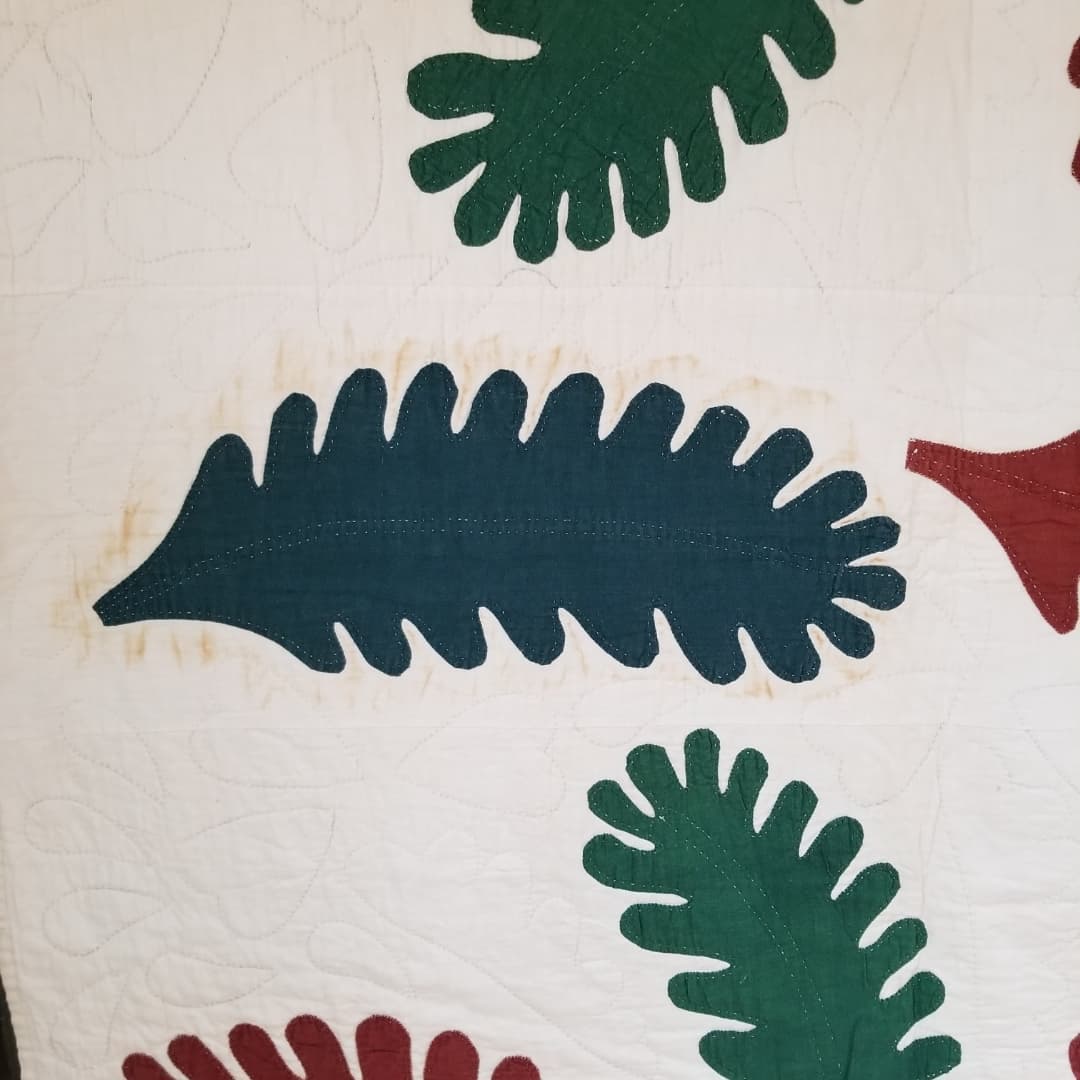 Antique Princess Feather Quilt