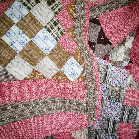 Cheddar Block Calico Feedback Quilt