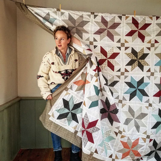 Contemporary Star Quilt TOP