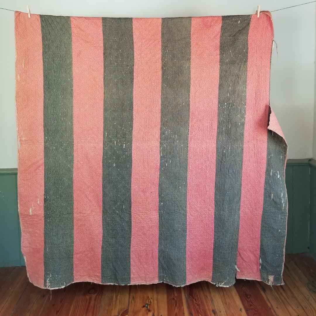Calico Irish Chain Quilt