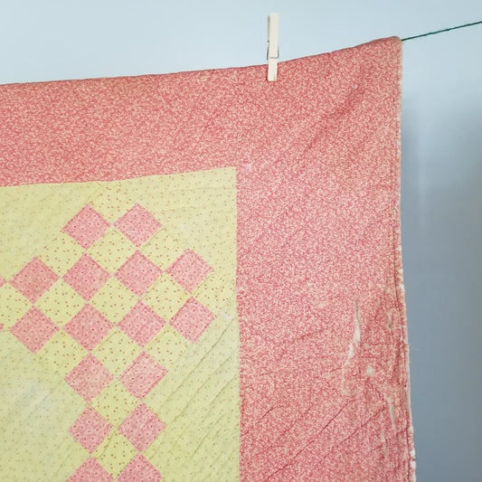 Calico Irish Chain Quilt