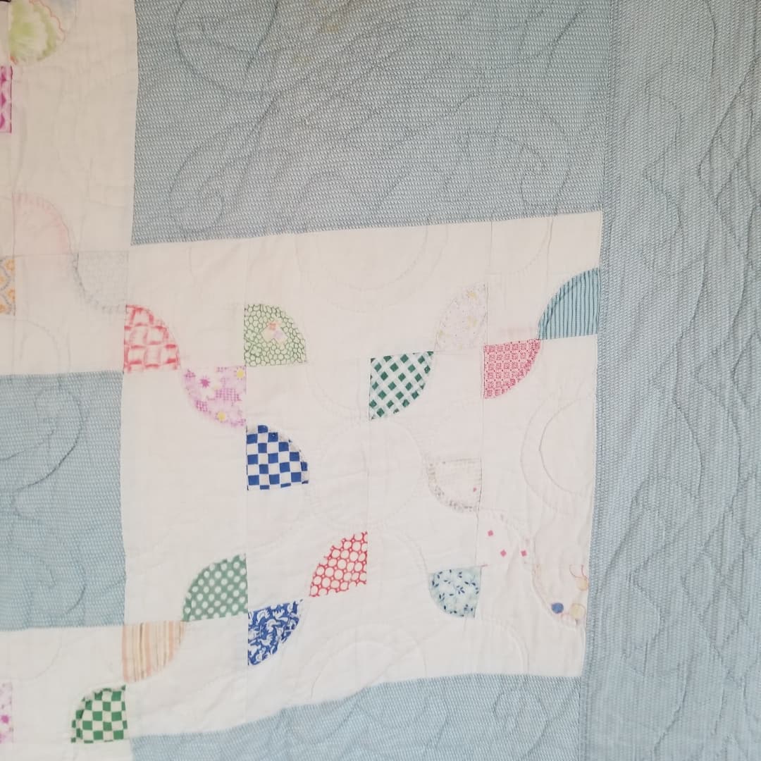 Baby Blue 1930's Quilt