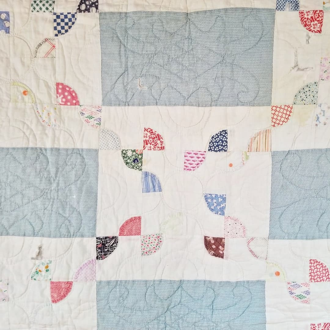 Baby Blue 1930's Quilt