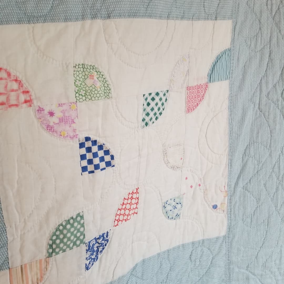 Baby Blue 1930's Quilt