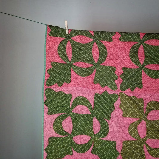 Calico Applique Quilt 3