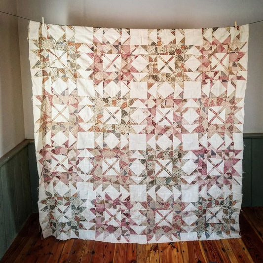 Earth Tones Quilt Top