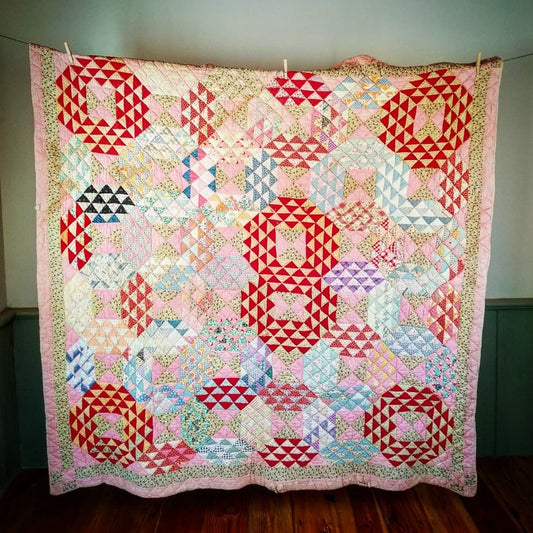 1940s Ocean Waves Quilt