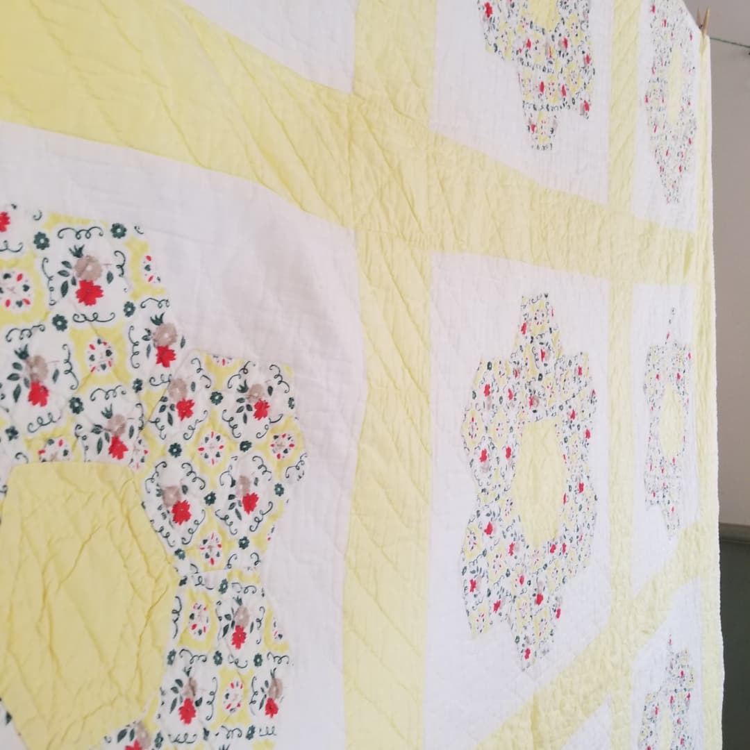 Hexi Flower Quilt