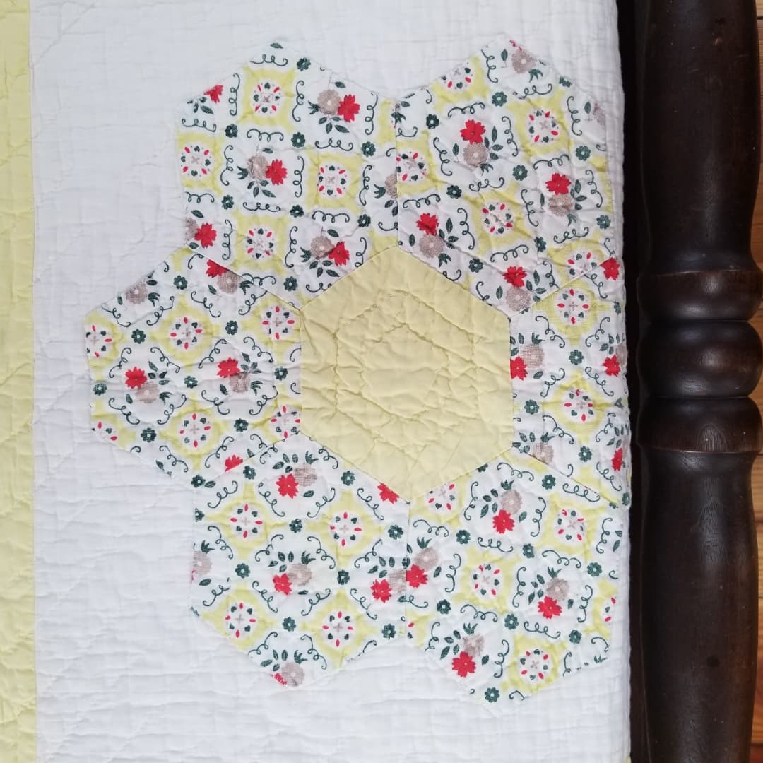 Hexi Flower Quilt