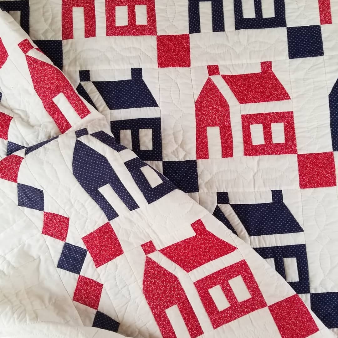 Contemporary School House Quilt