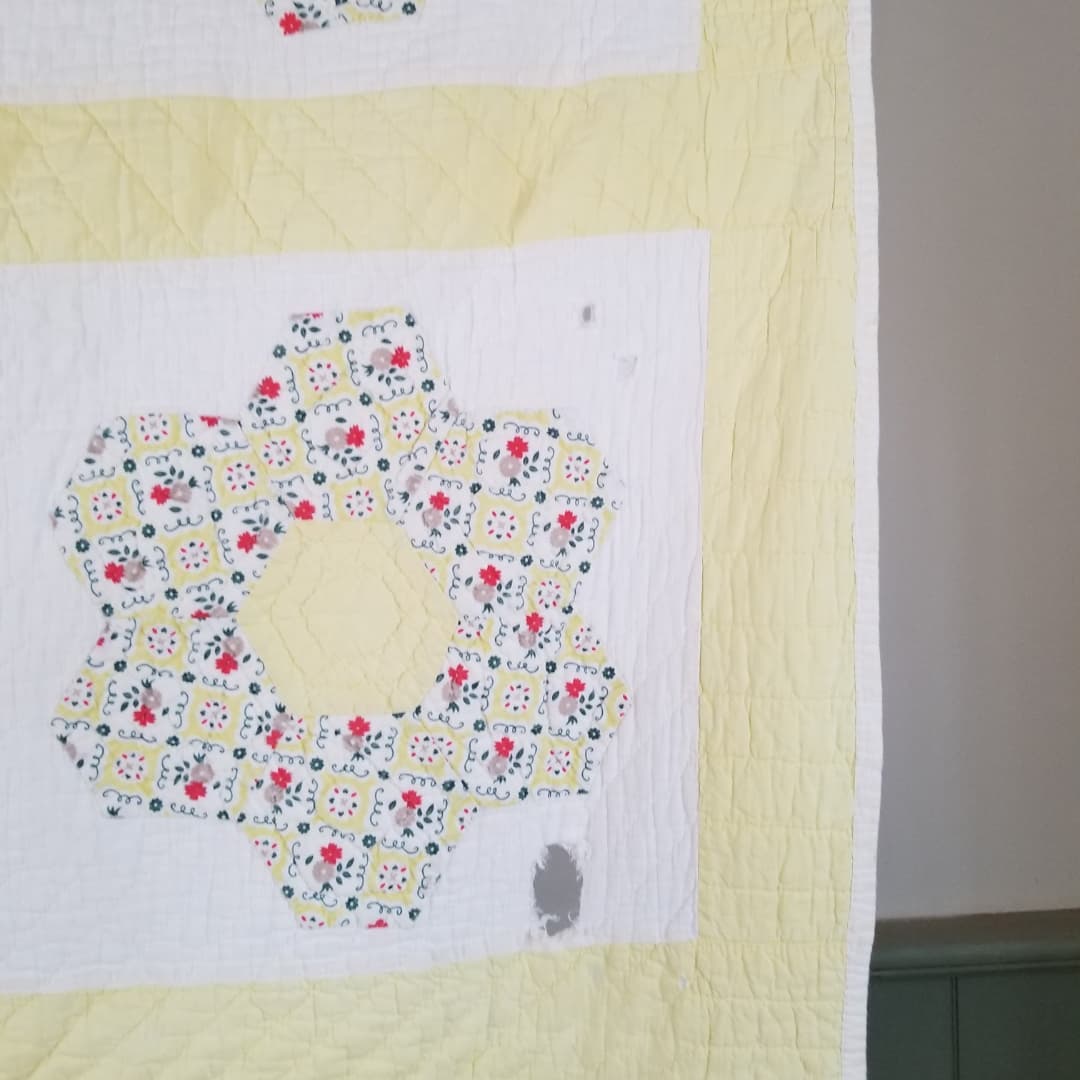 Hexi Flower Quilt