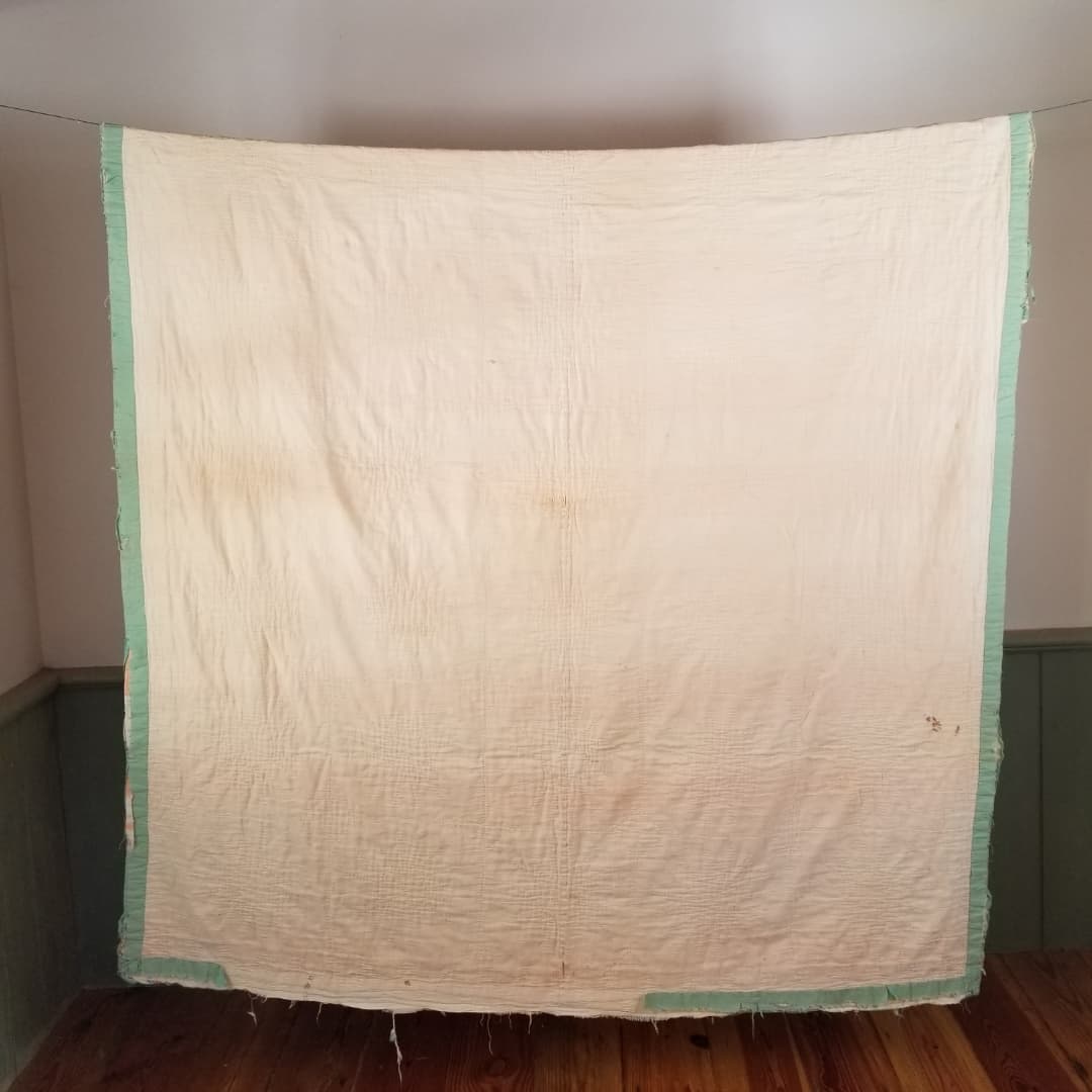 Well Loved Friendship Flower Quilt.
