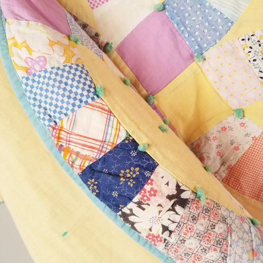 Buttercup Wedding Ring Quilt