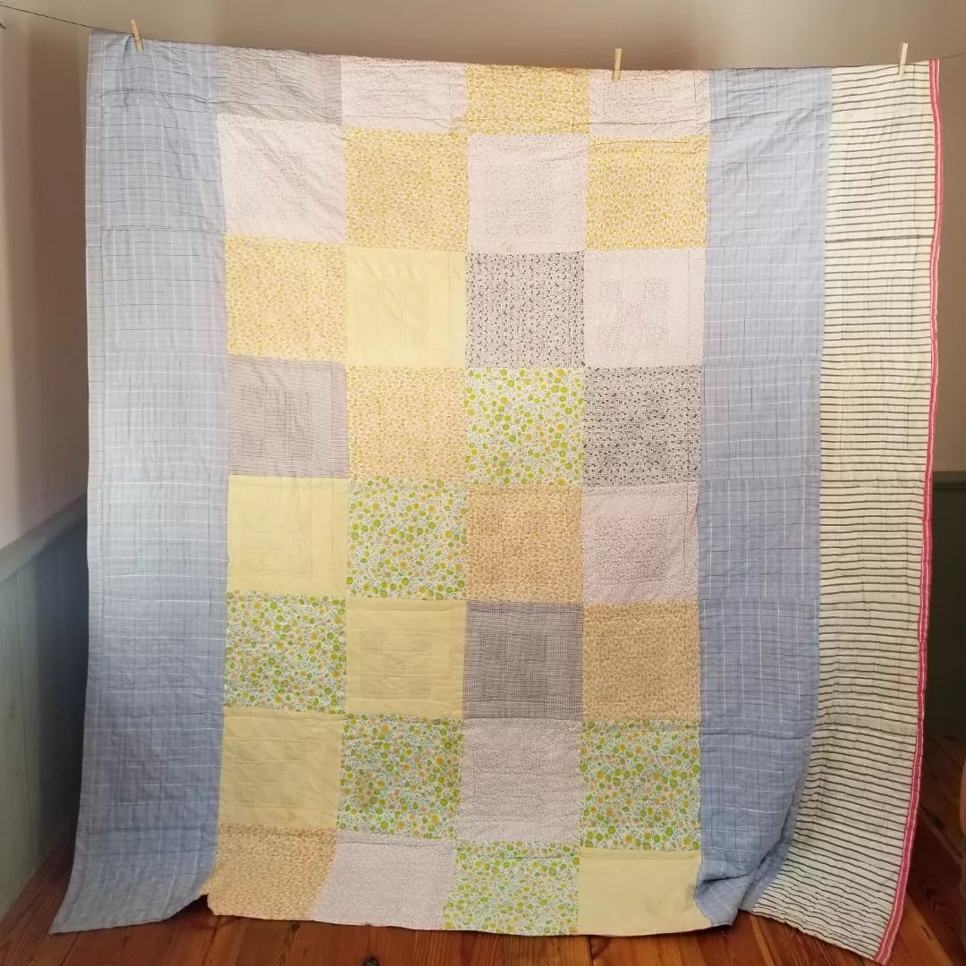 9 Patch Quilt with Surprise Backing