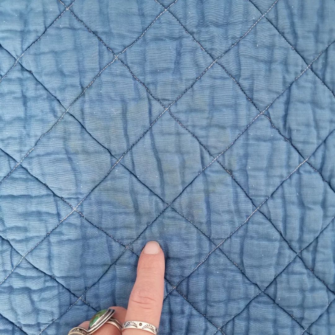 Indigo and Blue Quilt