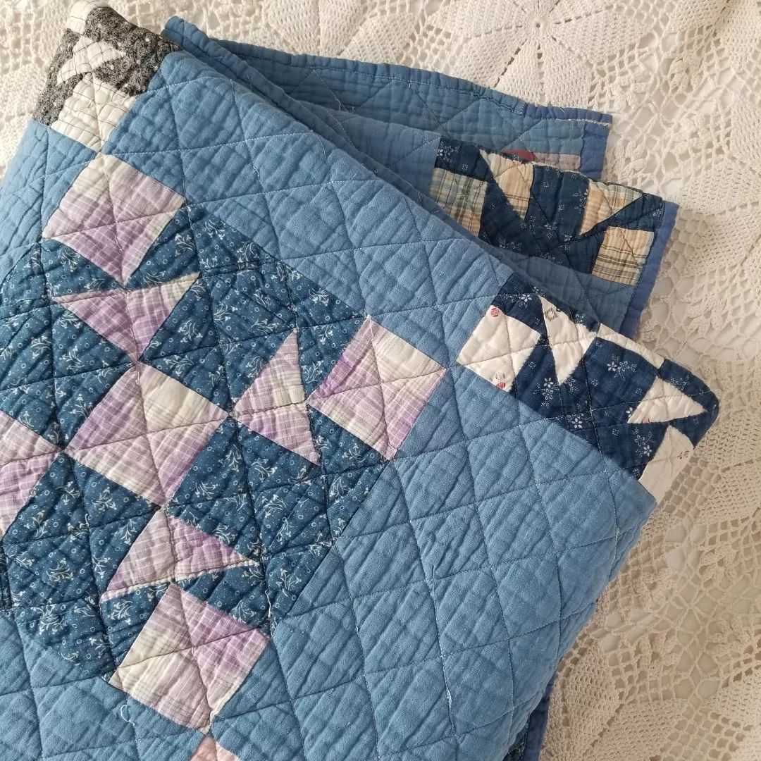 Indigo and Blue Quilt