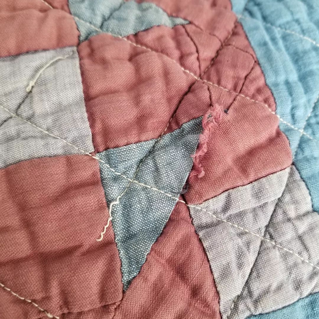 Indigo and Blue Quilt