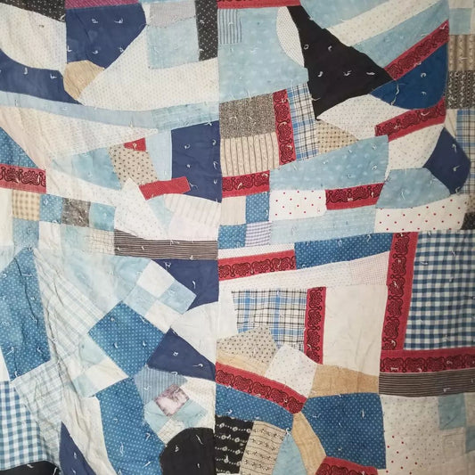 Blues Crazy Quilt