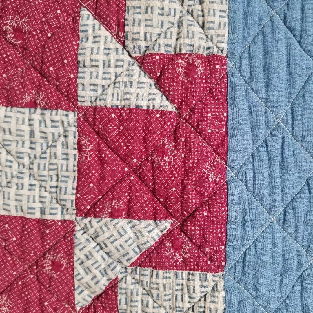 Indigo and Blue Quilt