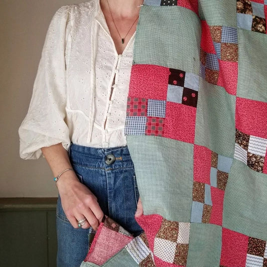 Calico Patch Quilt TOP