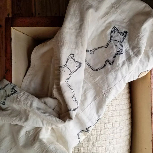 Rabbit Baby Quilt