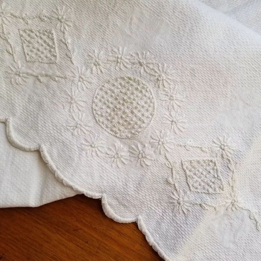 Embroidered Linen Cloth