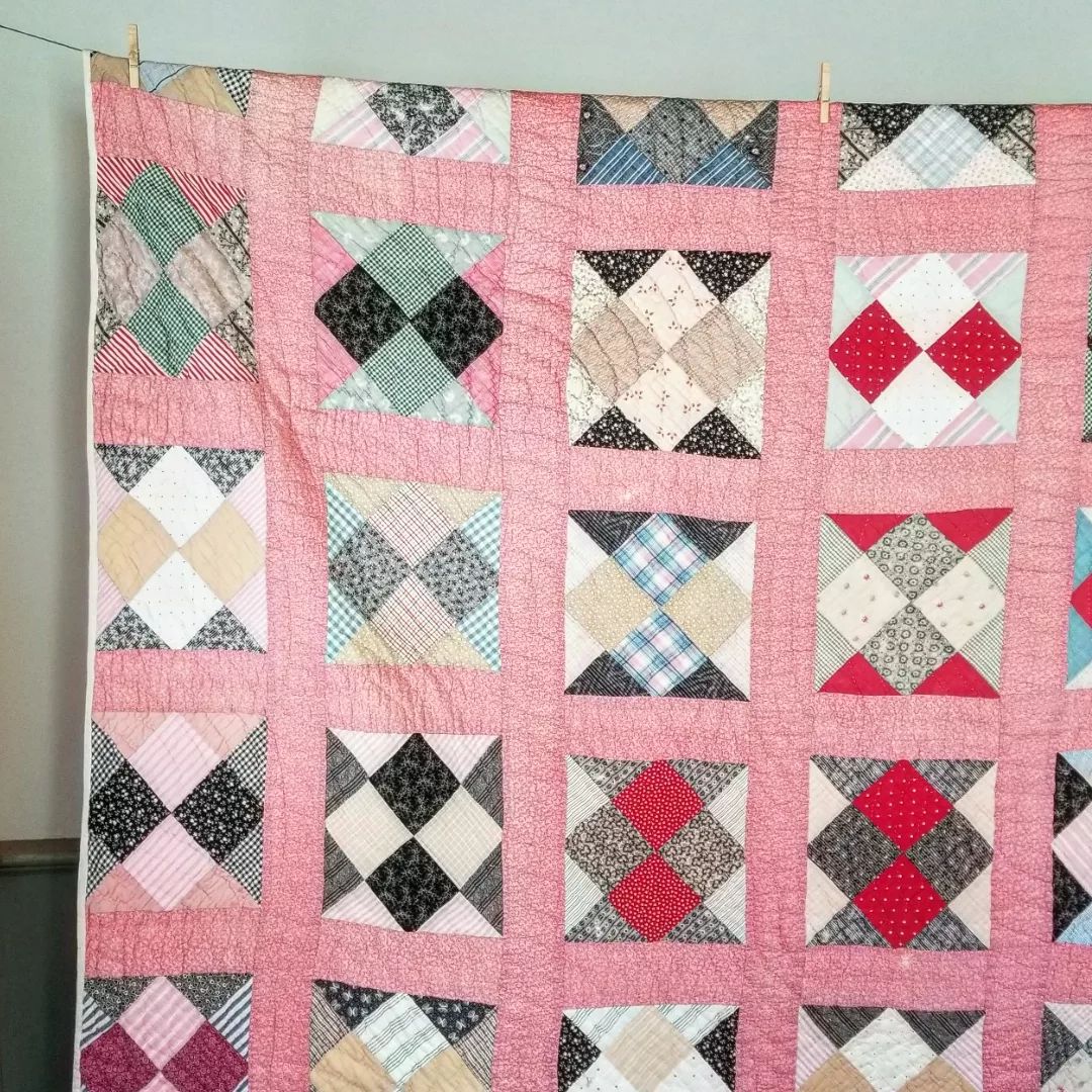 Pink Calico Quilt