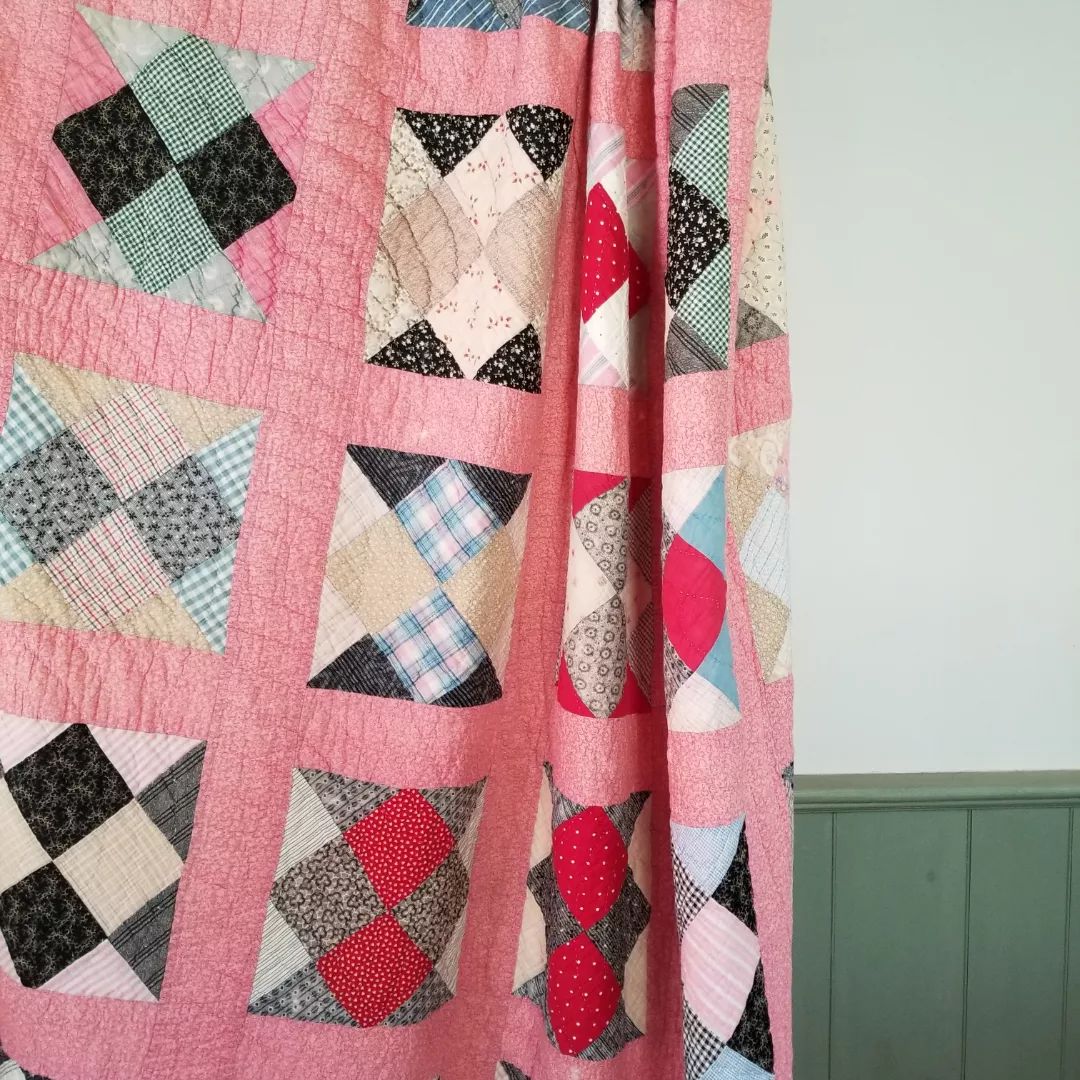Pink Calico Quilt