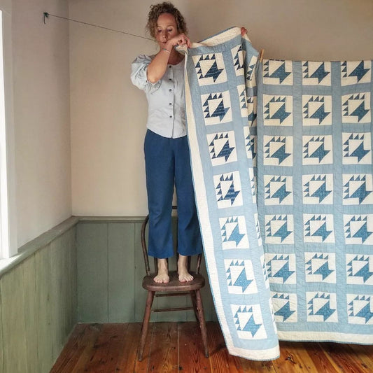 Blue Baskets Quilt