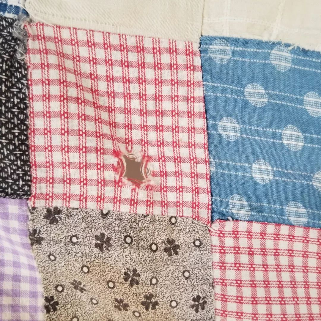 Indigo Patch Quilt TOP 2