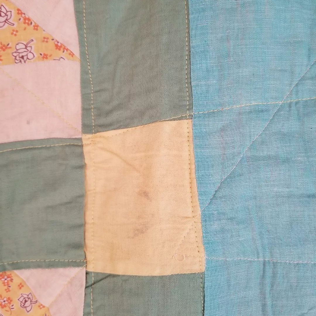 Baskets, Quilted Coverlet (large!)