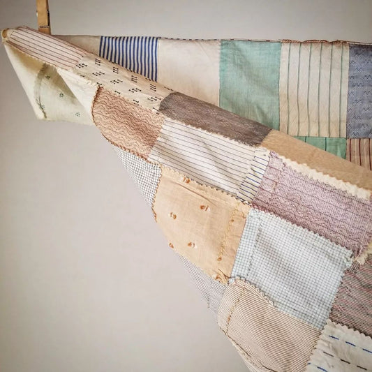 Paper-Pieced Brick Quilt TOP