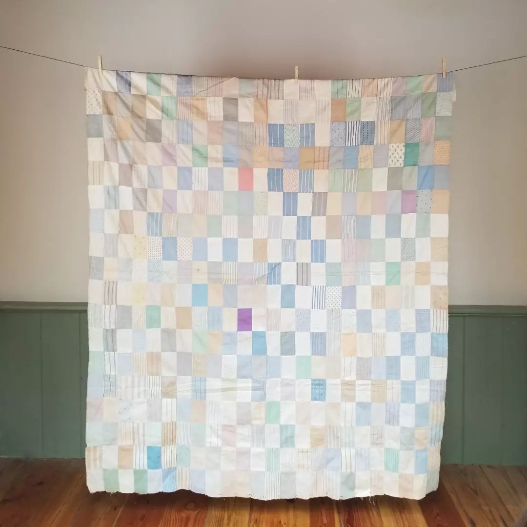 Paper-Pieced Brick Quilt TOP