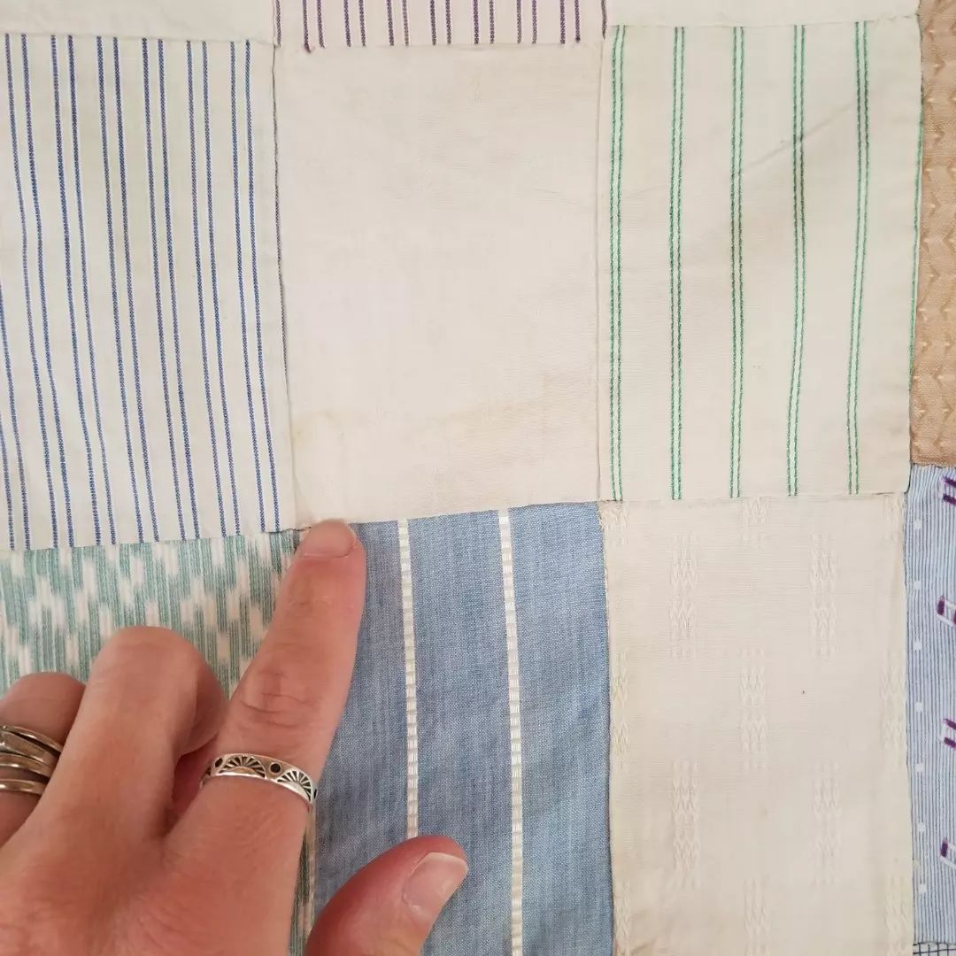 Paper-Pieced Brick Quilt TOP