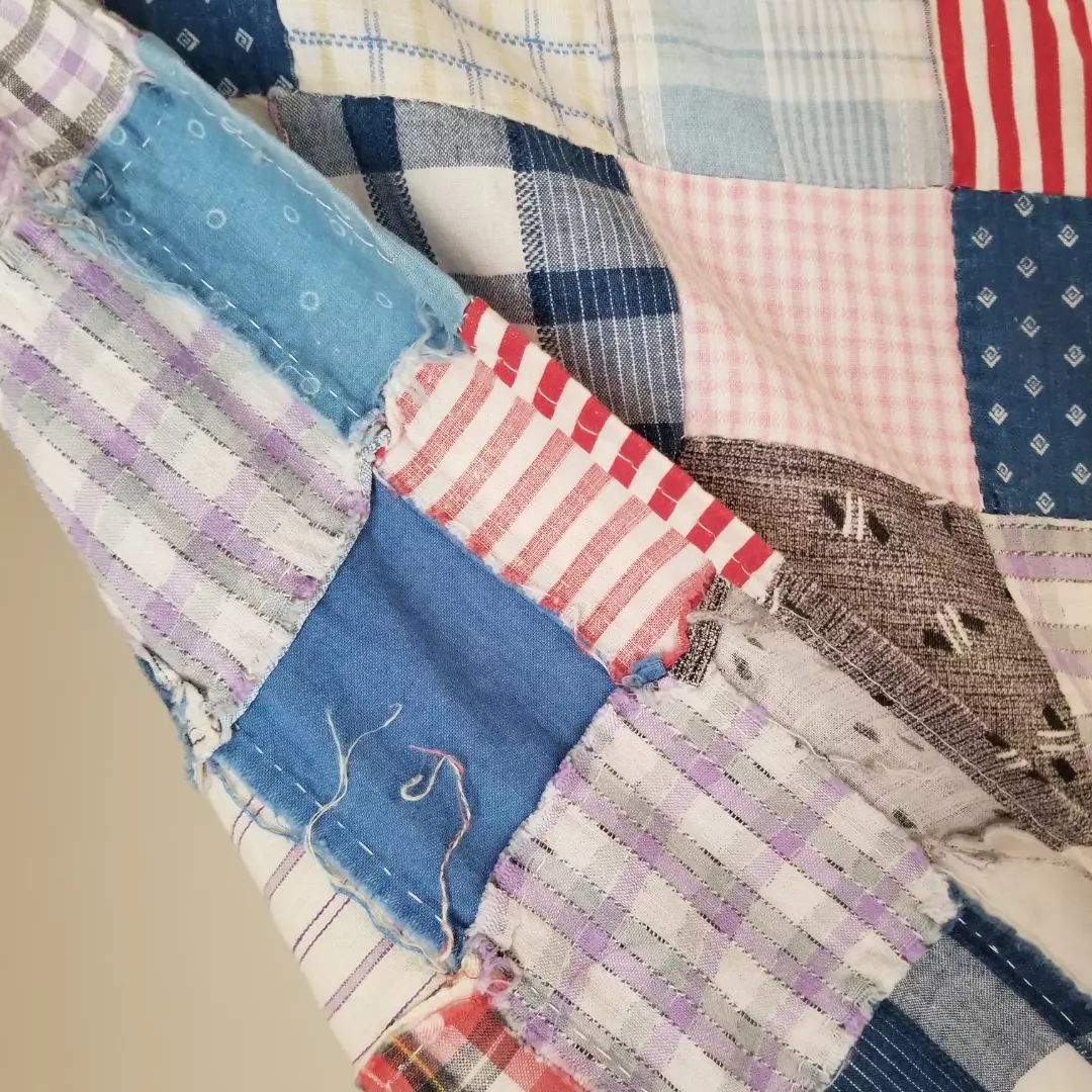 Indigo Patch Quilt TOP 2