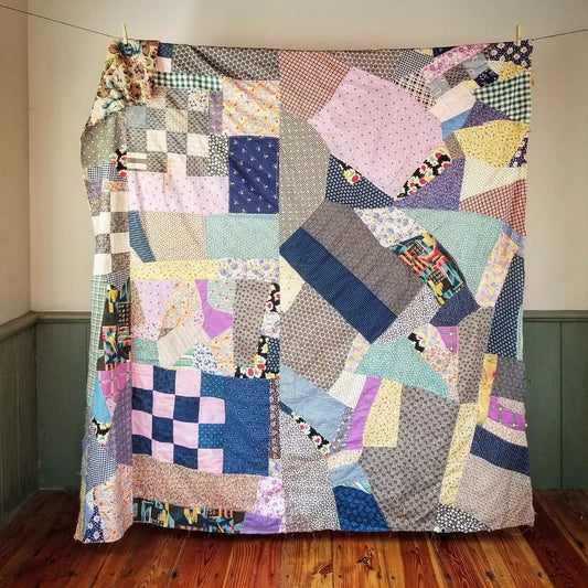 Scrappy Incomplete Quilt