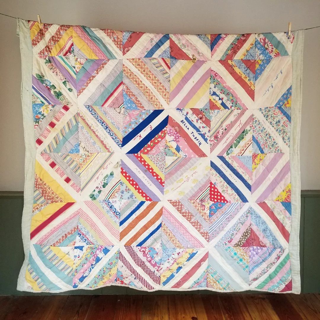 Embroidered Album Quilt