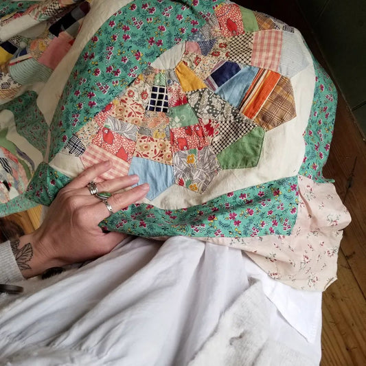 Friendship Flower Quilt TOP