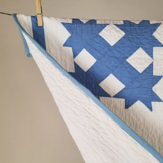 Blue and White Quilt