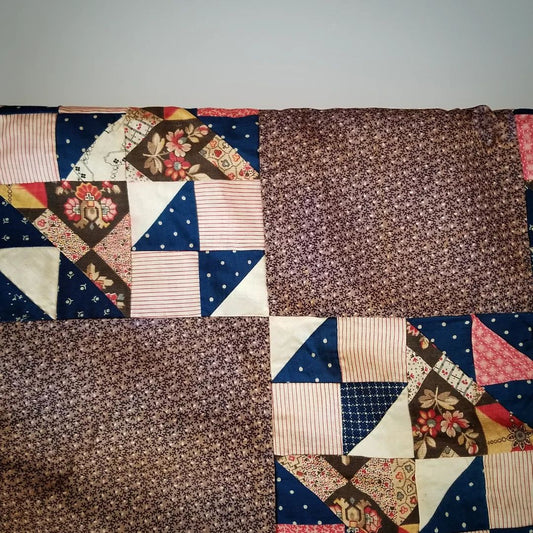 Double X Quilt Top