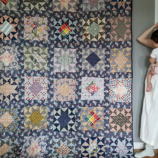 Ohio Star Variation Quilt