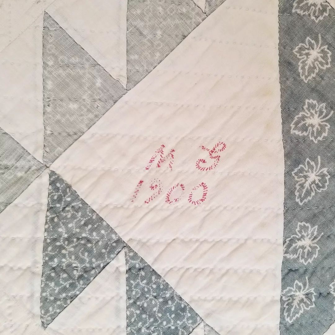 Indigos Basket Quilt