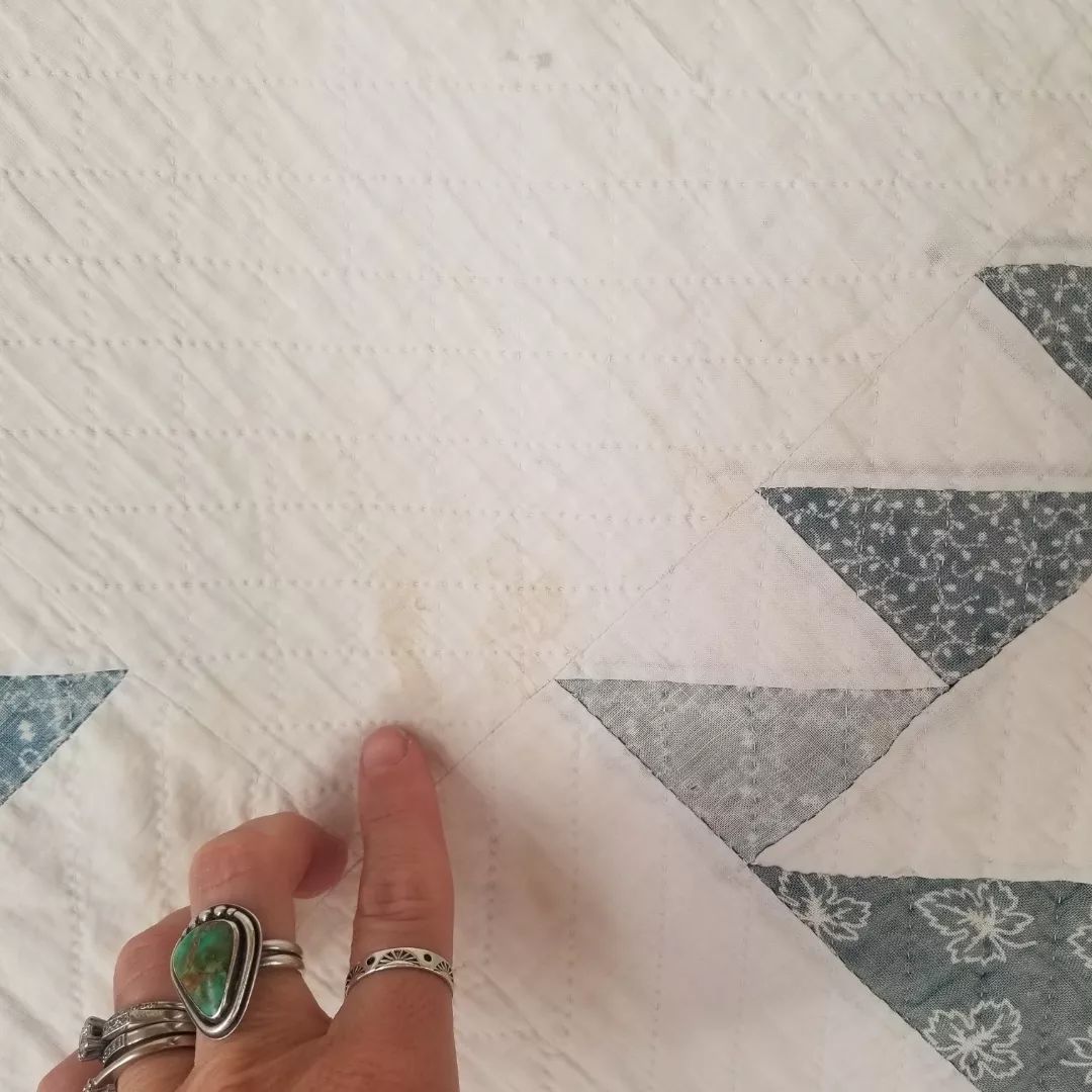 Indigos Basket Quilt